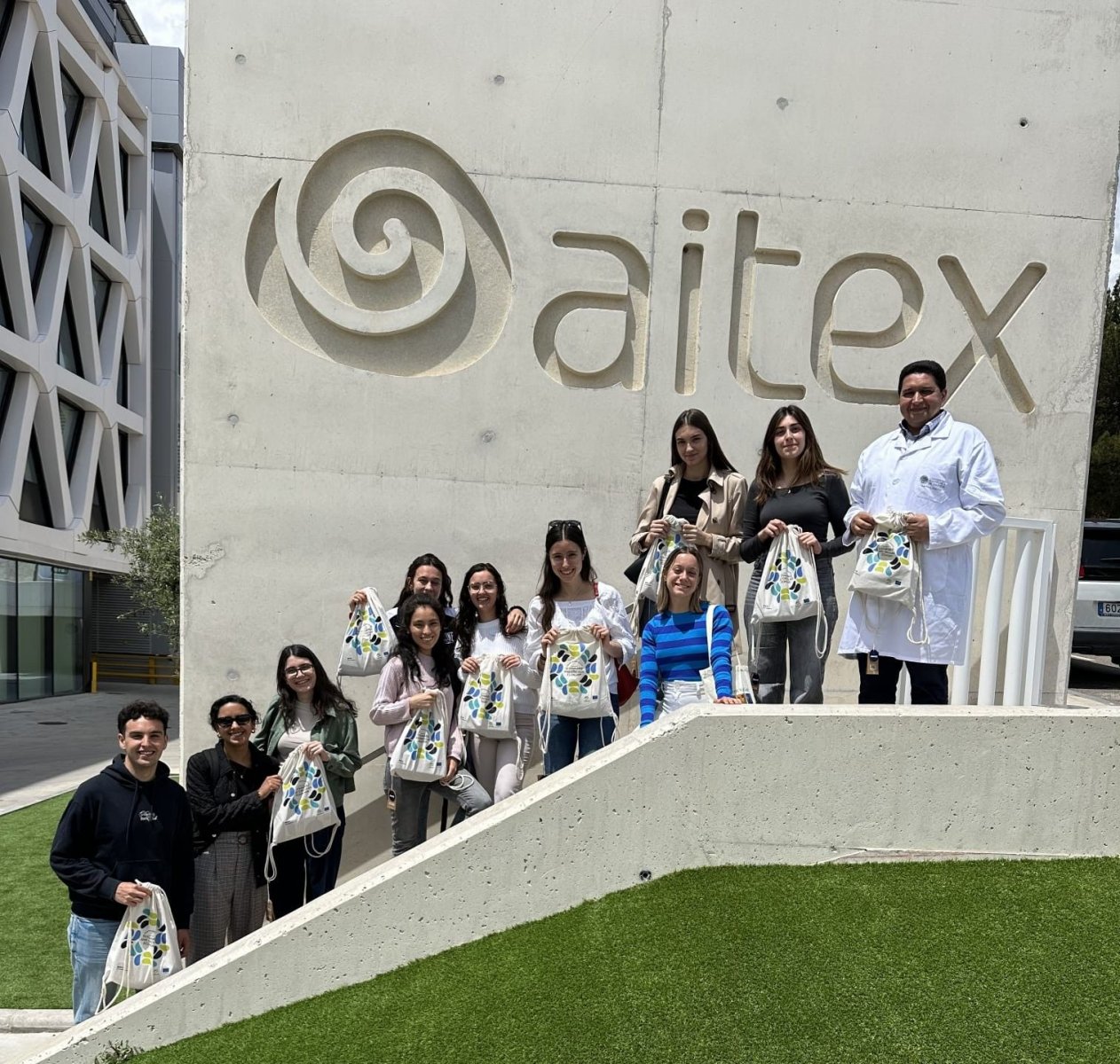 Visita a Aitex del MIC dcima edicin